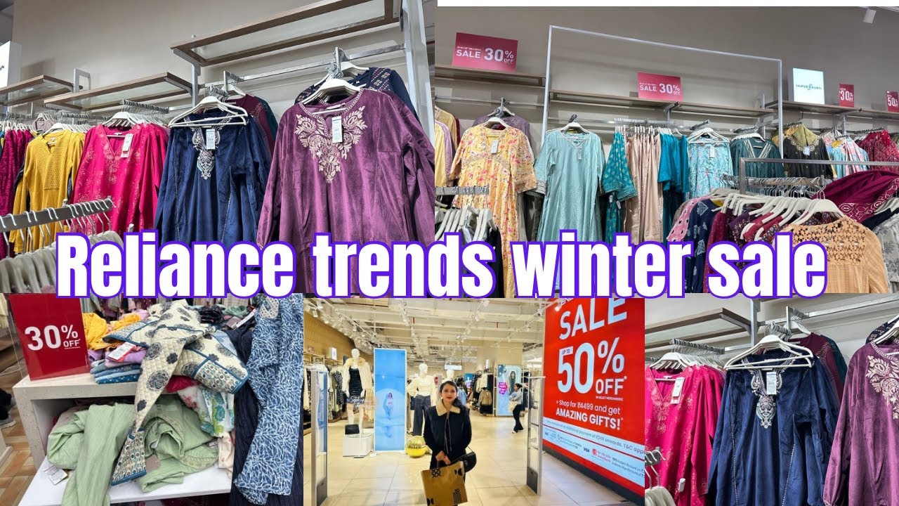 Reliance trends winter collection 2025 |Reliance trends 50%sale |Relaince trends latest offer #haul 