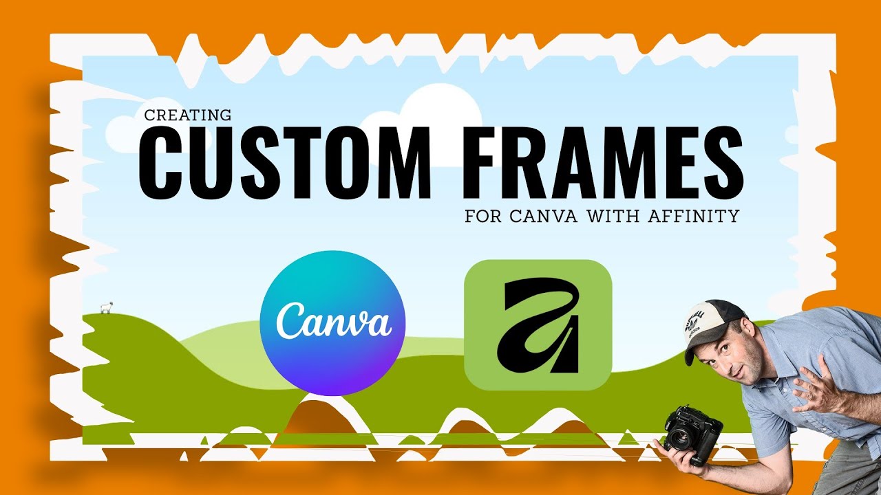 Рамки Canva — это просто! Используйте Affinity, чтобы создать свою собственную рамку!