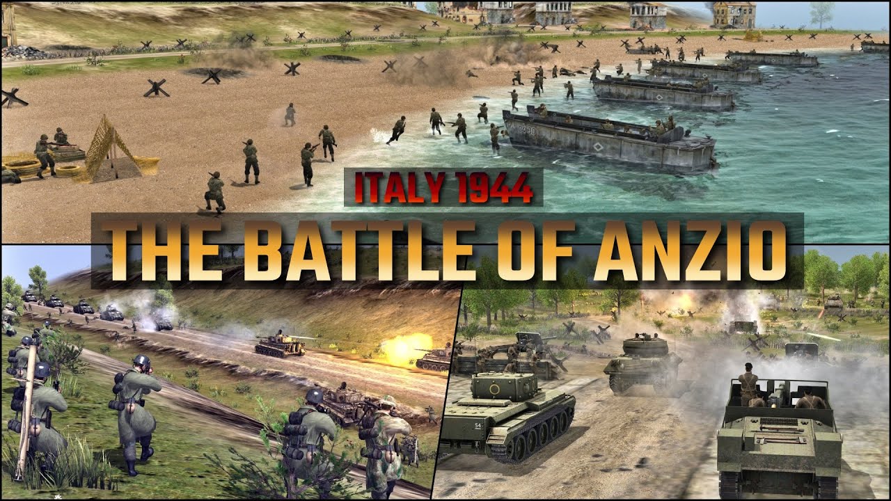 THE BATTLE OF ANZIO - Italy 1944 | Gates of Hell