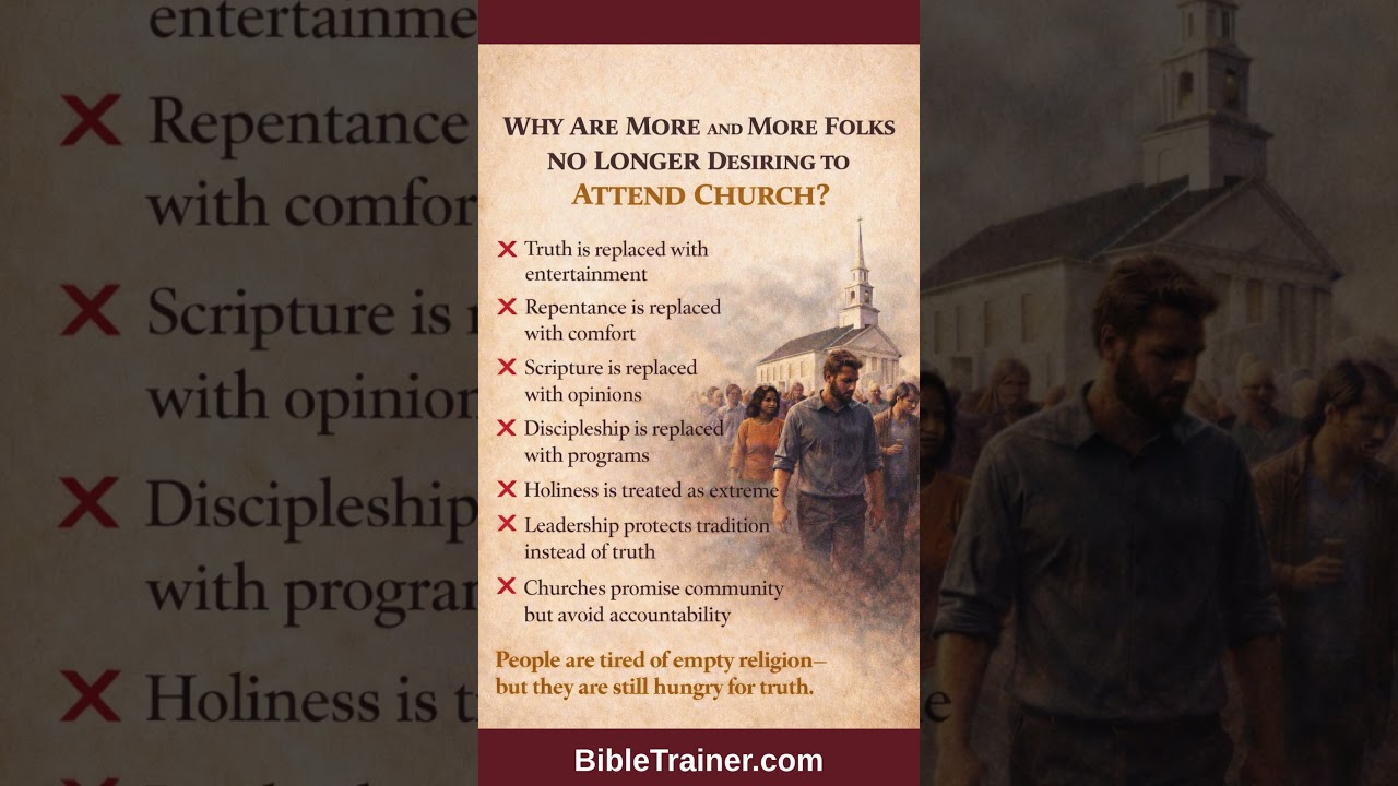 Why Church Attendance Is Declining: A Biblical Diagnosis | Dr. Timmy Tezeno 