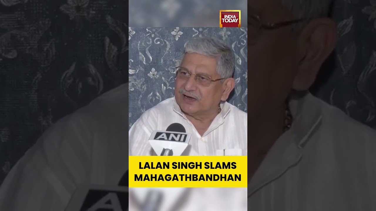 #LalanSingh Calls #Mahagathbandhan a &ldquo;Gang of Cheats,&rdquo; Reaffirms #NDA Unity Under #NitishKumar