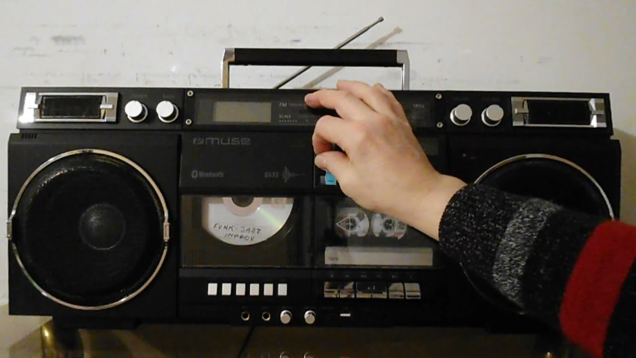 MUSE  M- 380 GB  MULTIFUNKTIONS  HiFi  STEREO  GHETTOBLASTER
