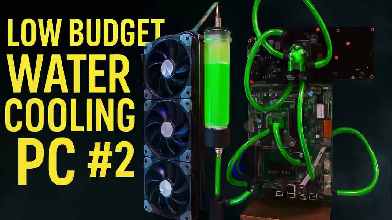 MINI PC - DIY LOW BUDGET - Build a mini pc Water Cooling | i5 6500T - GTX 1660 4GB