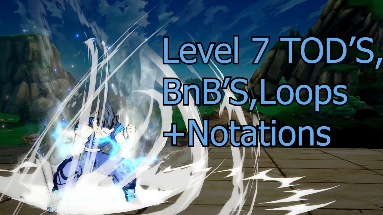 Level 7 Gohan Is A Menace! Midscreen Loops, TOD'S, Sparkless TOD'S + Notation! | DBFZ