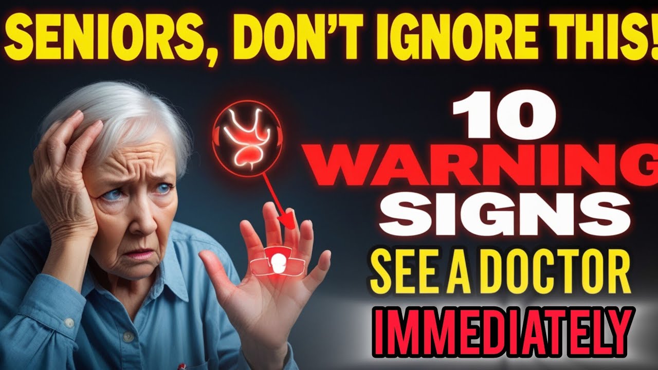 10 Warning Signs in Elders &ndash; See a Doctor IMMEDIATELY! Senior Health