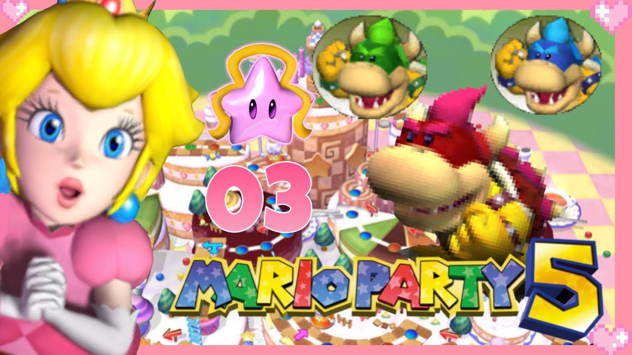 💗 Mario Party 5 (Story Mode) 03 - Peach Gameplay 💗