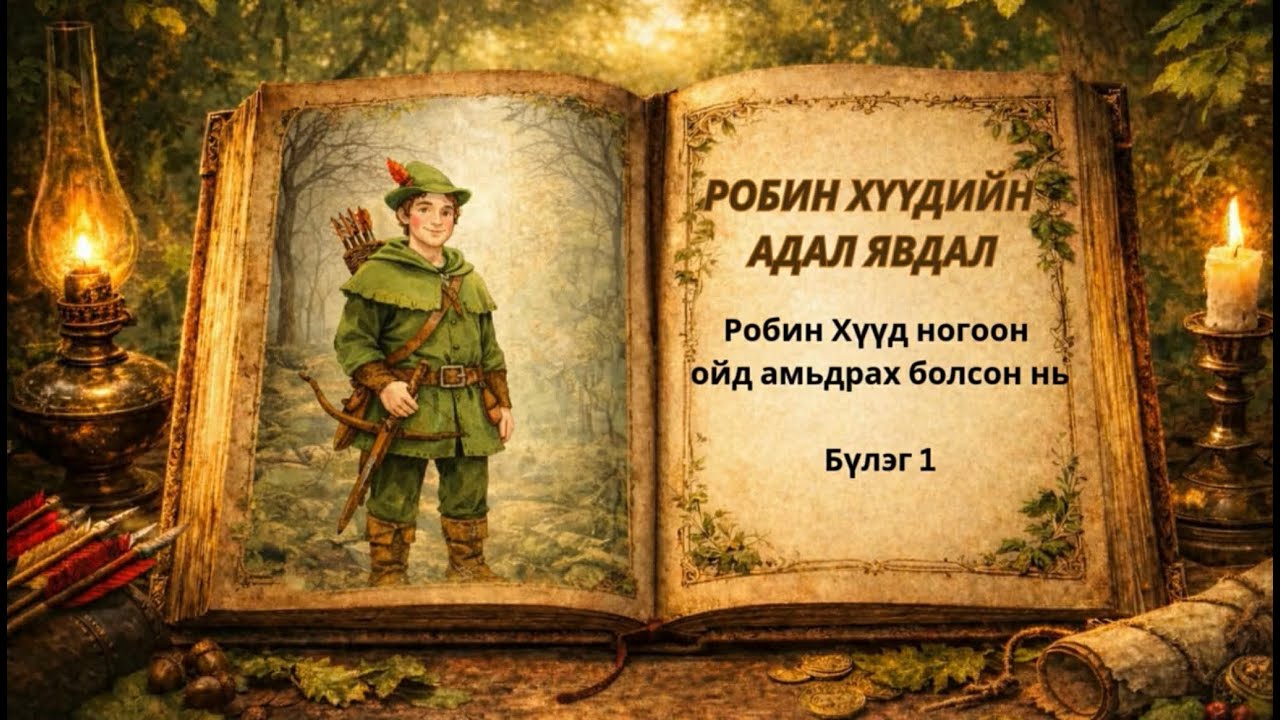 Робин Хүүд ногоон ойд амьдрах болсон нь (Бүлэг 1 )