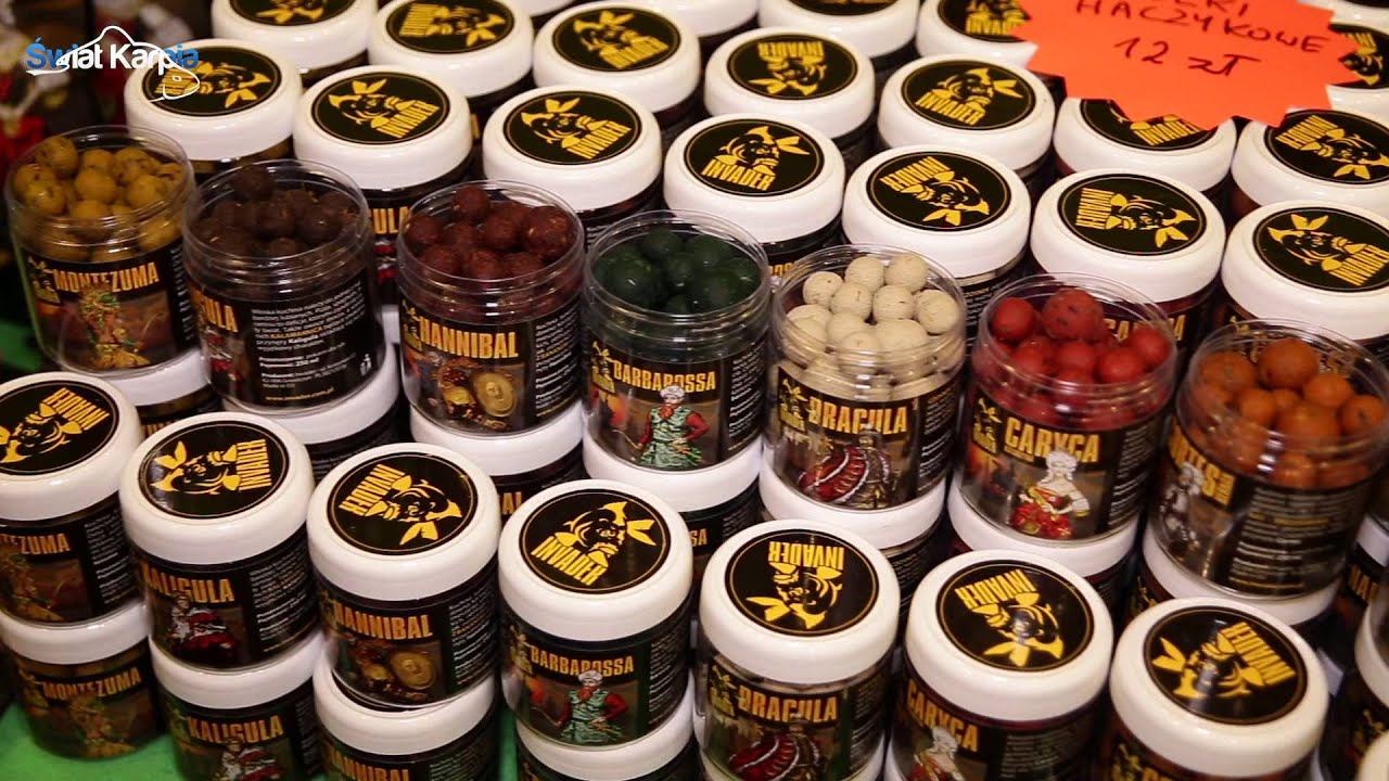 Invader - pokaz produktów podczas Carpshop Carp Show