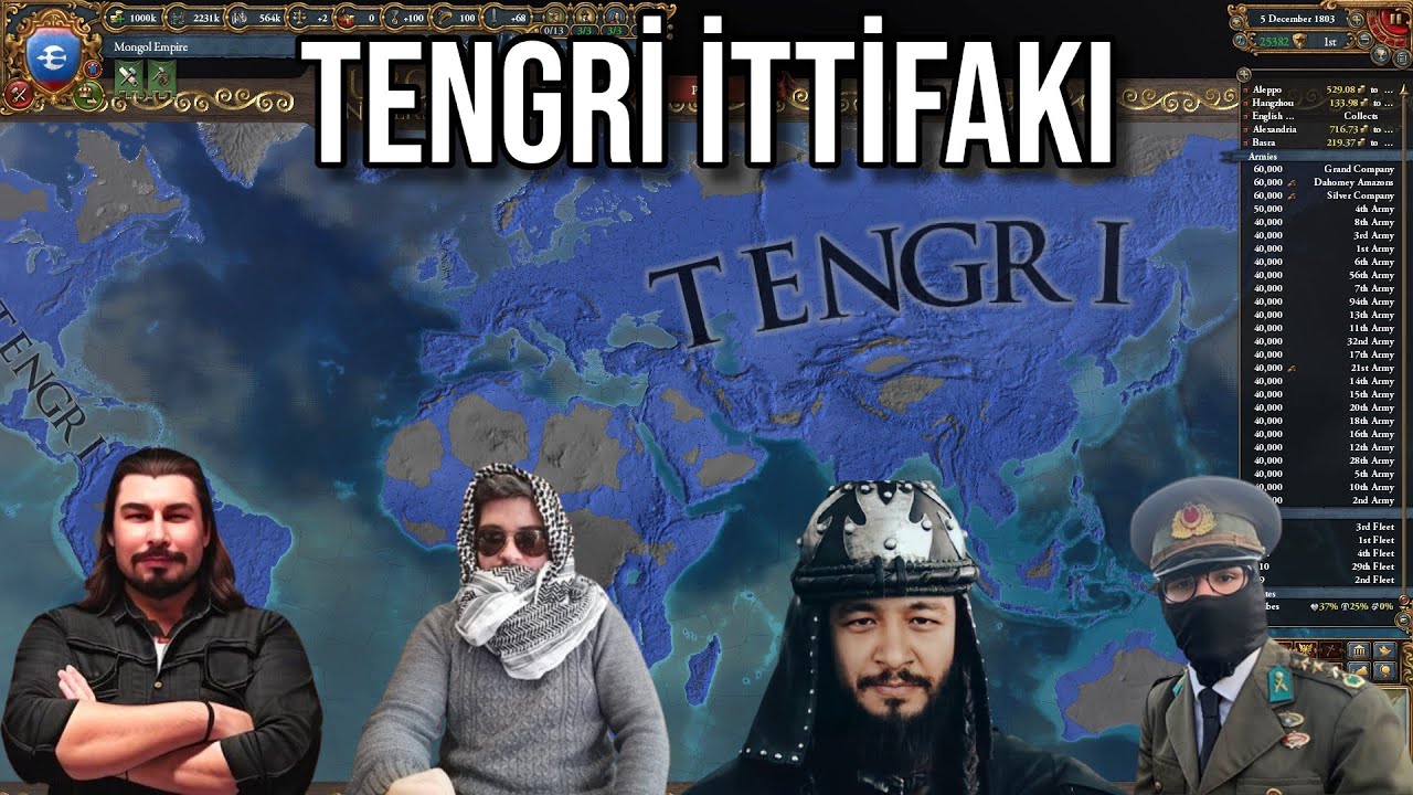 Tarihçilerle Tengri İttifakı / EU4
