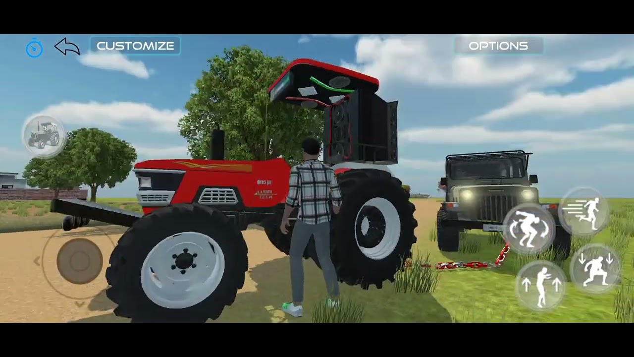 Tractor simulator games 💯🎯 #shortfeed #shorts 