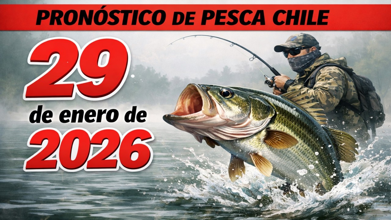 PRONÓSTICO DE PICA en CHILE el 29 de enero de 2026 ¡Deja todo y a pescar!