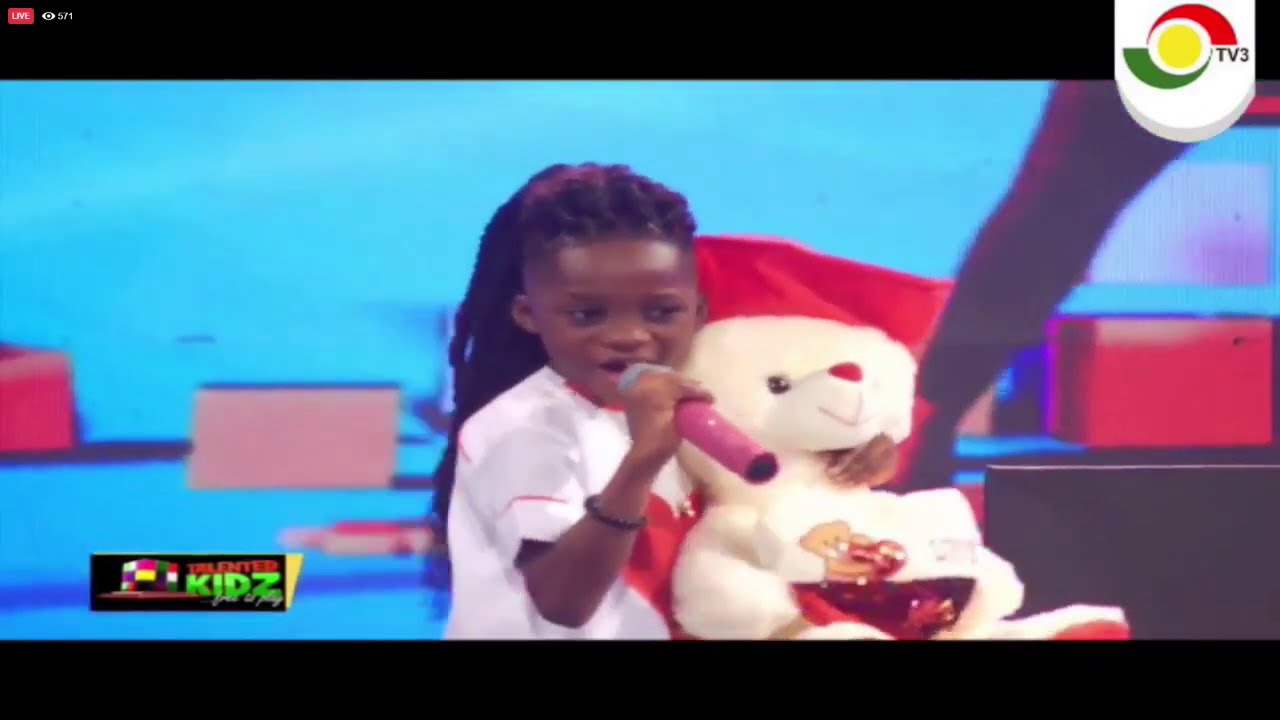 Akwada Nyame Surprised Okyeame Kwame Again at Talented Kids S12. Vote4Him