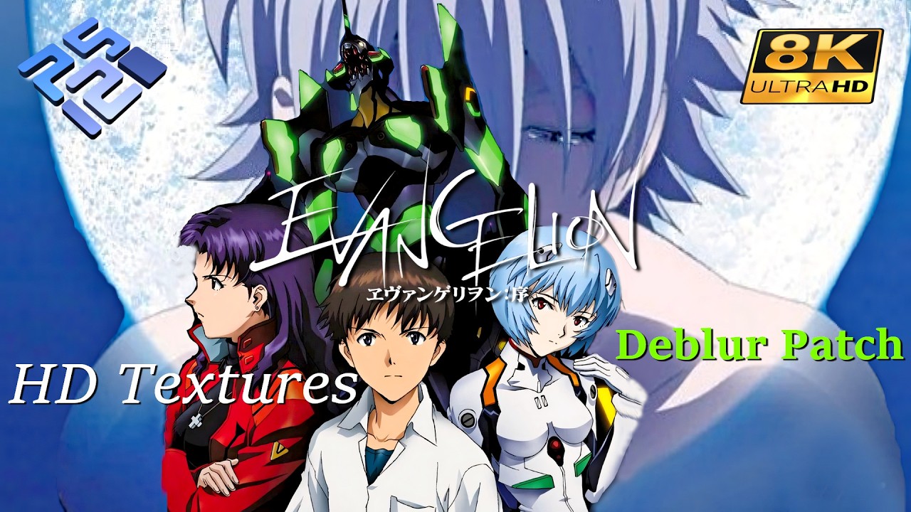 Evangelion: Jo 新世紀福音戰士．序  Review 2026 | PCSX2 HD Texture | Fix Blurry 8K PC