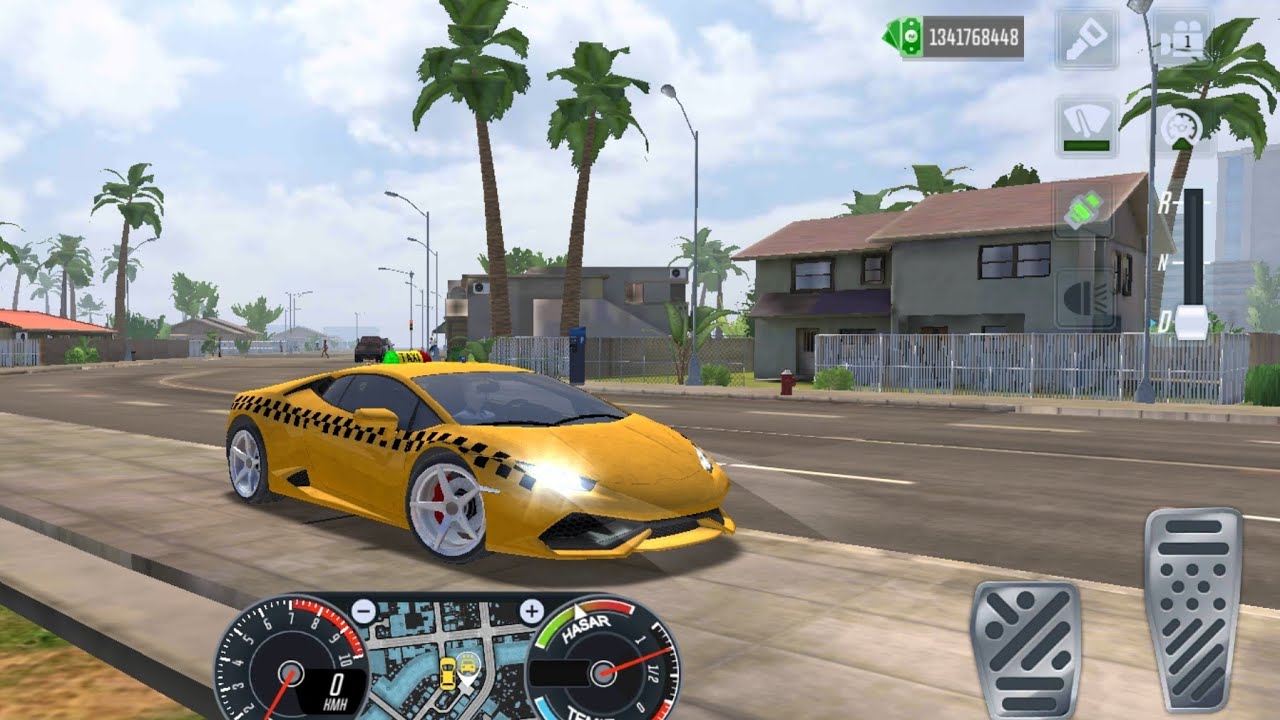 صدمت شخص في الشارع 😱 كنت مسرعاً TAXİ CAR SİMULATOR EVO 