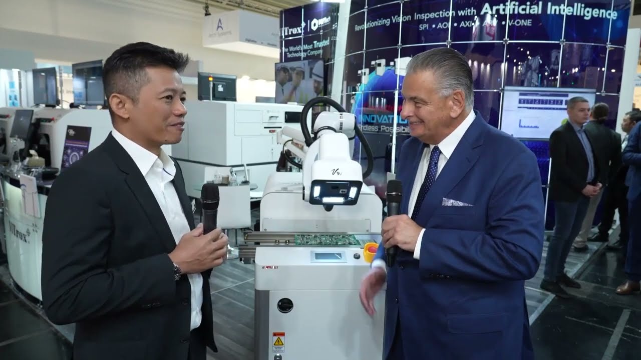 Productronica Germany 2023: ViTrox demonstrates the new V9i and the 3D V810i