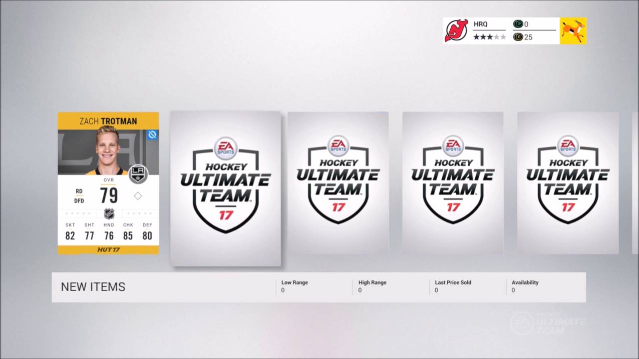 NHL 17 HUT HUGE PACK OPENING SICK PULLS!