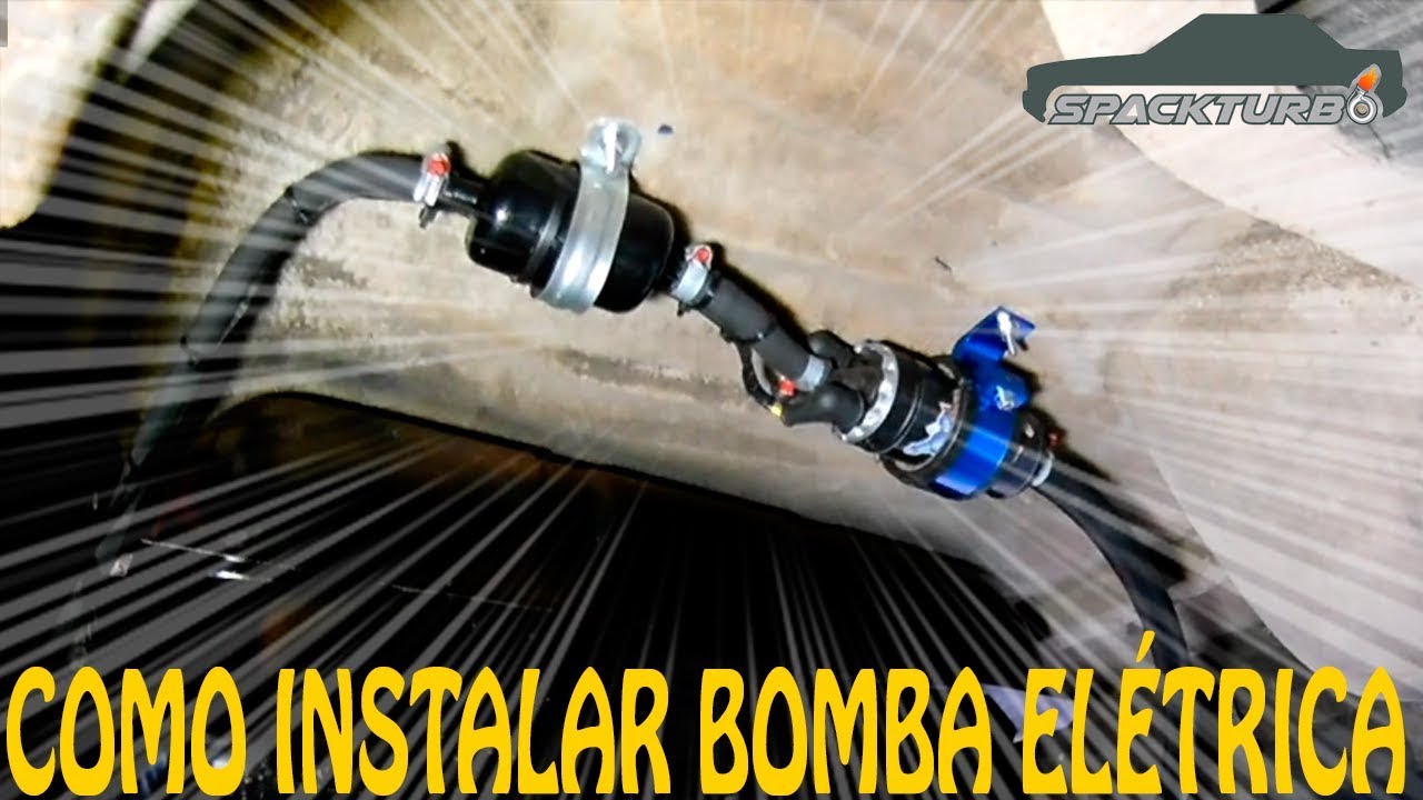 COMO INSTALAR BOMBA DE COMBUSTÍVEL ELÉTRICA