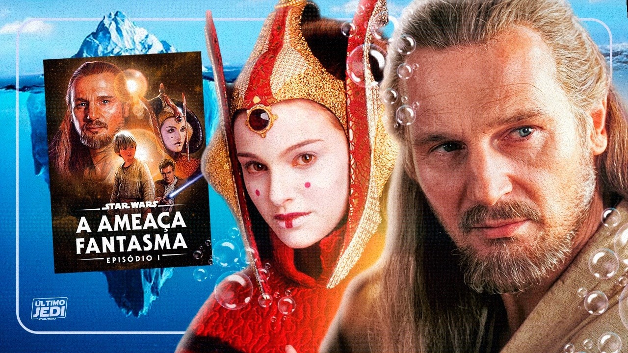 O ICEBERG Caótico de A AMEAÇA FANTASMA (Star Wars: Episódio I)