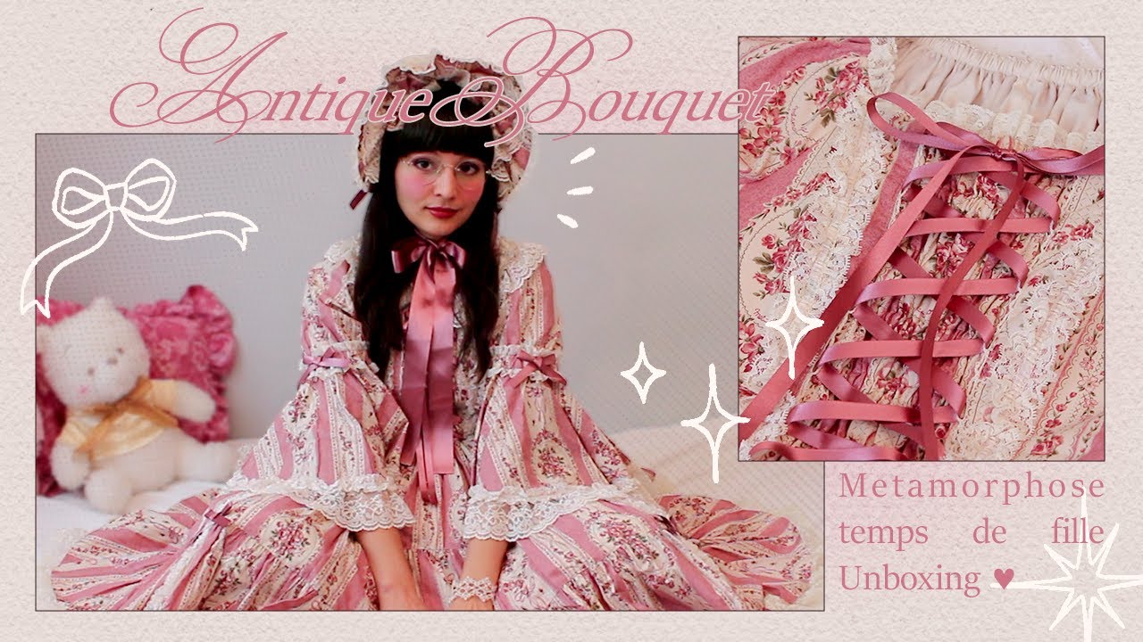 ♥ Metamorphose temps de fille Antique Bouquet Unboxing ♥ [EN Subs]