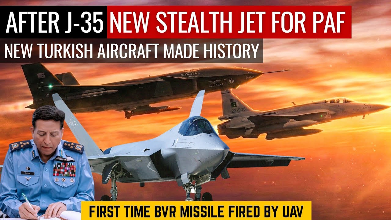 After J-35, New Stealth Aircraft for PAF | New Turkish Aircraft Made History | Defence Outpost