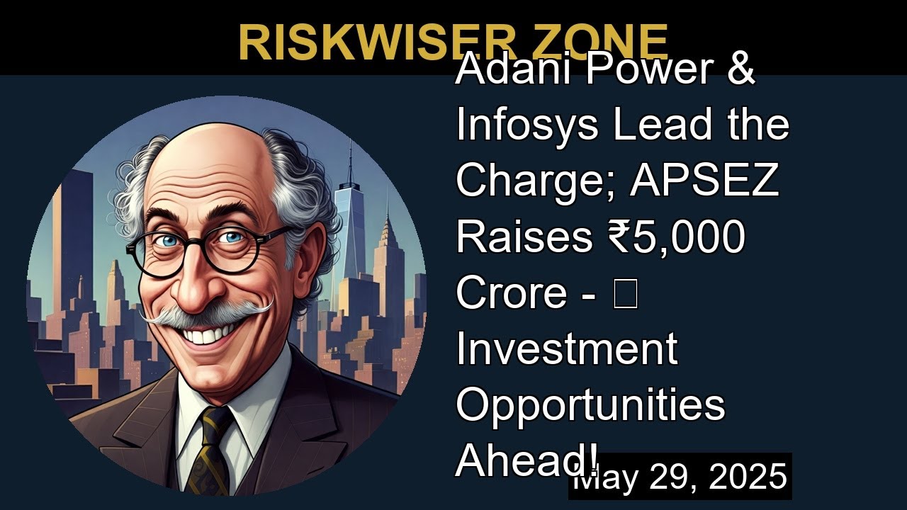 Adani Power & Infosys Lead the Charge; APSEZ Raises ₹5,000 Crore - 📈 Investment Opportunities Ahead!