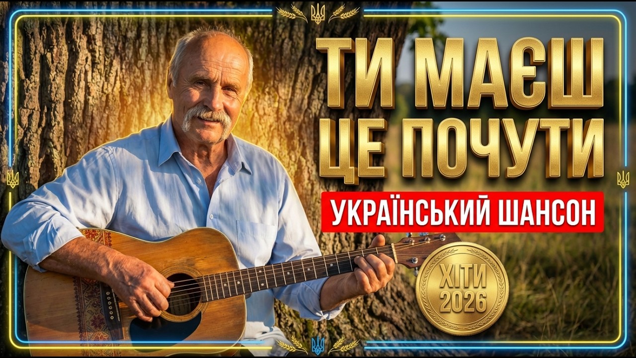 😭 Пісні від яких мурашки… 🎸Душевний український шансон 2026  #піснідлядуші