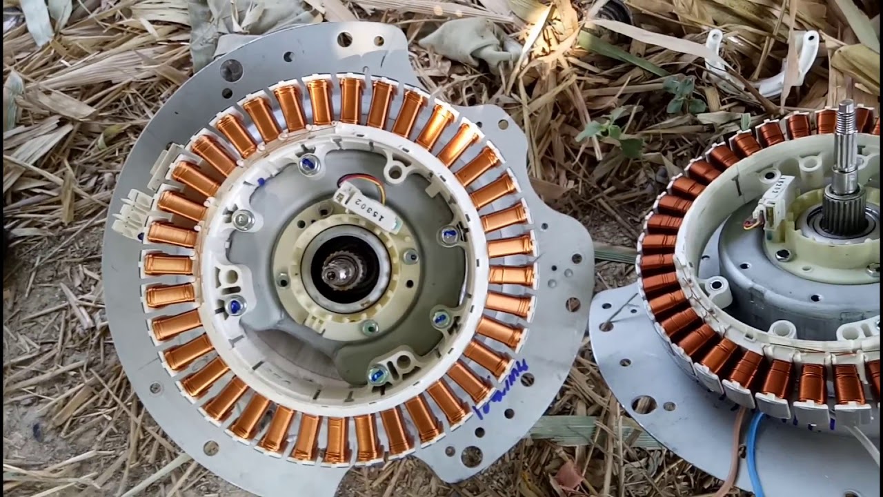 มอเตอร์เครื่องซักผ้า Toshiba ก่อนจะเป็นgenerator