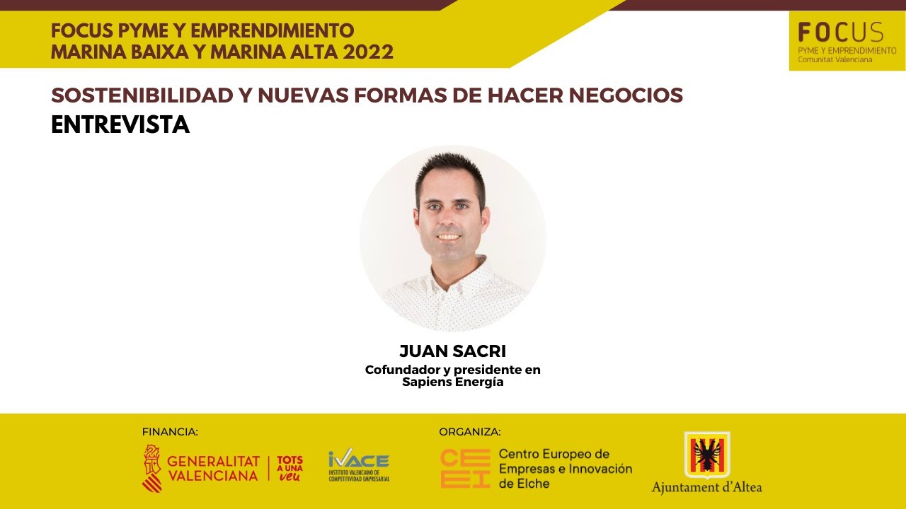 Entrevista a Juan Sacri | Focus Pyme Marina Baixa y Marina Alta 2022