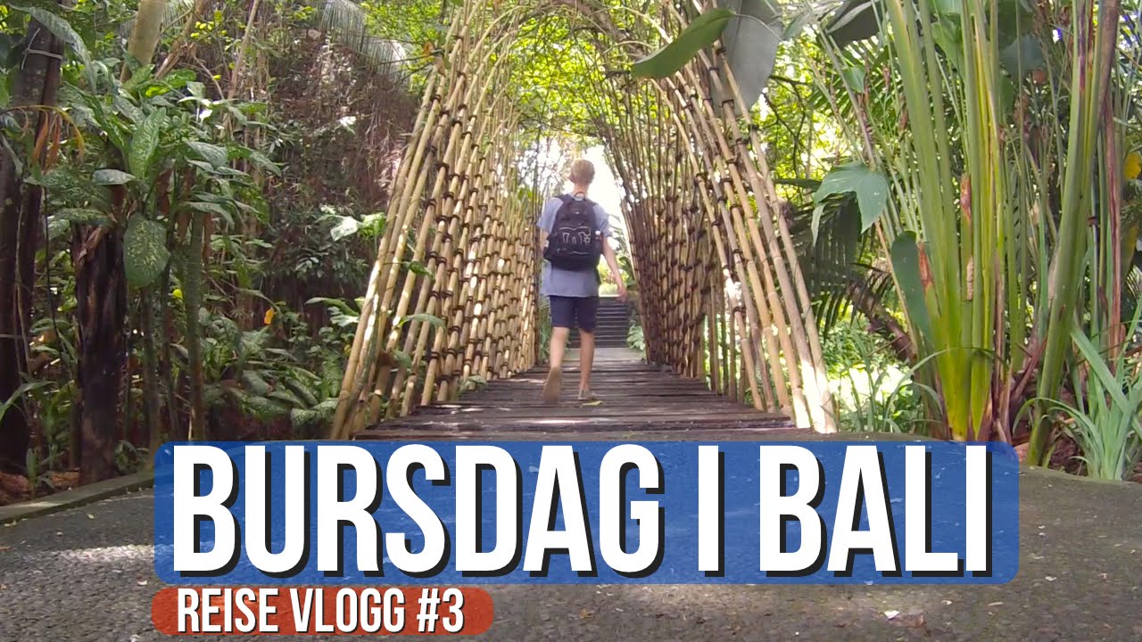 BURSDAG I BALI - Reise Vlogg #3