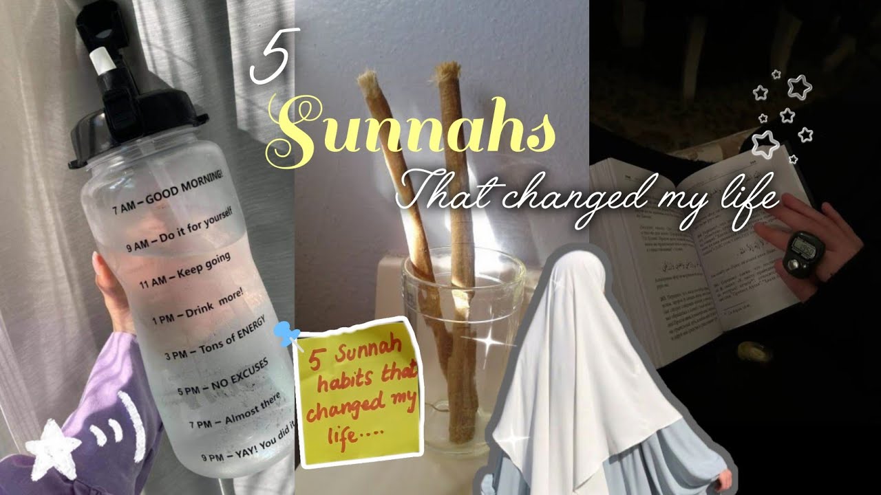 5 Sunnah Habits That Completely Changed My Life | Islamic Productive Routine for Muslim Girls