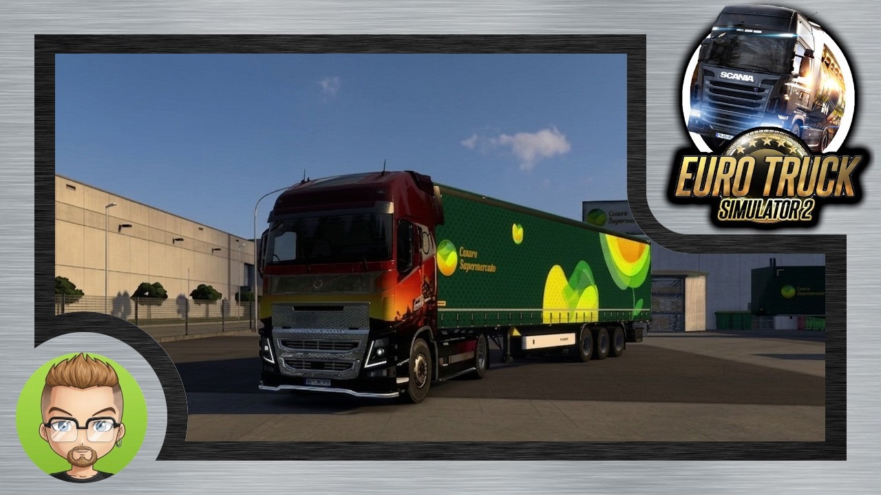 Relaxing ETS2 Drive with Chill Music | Sassari (Italy)  → Murcia (Spain)