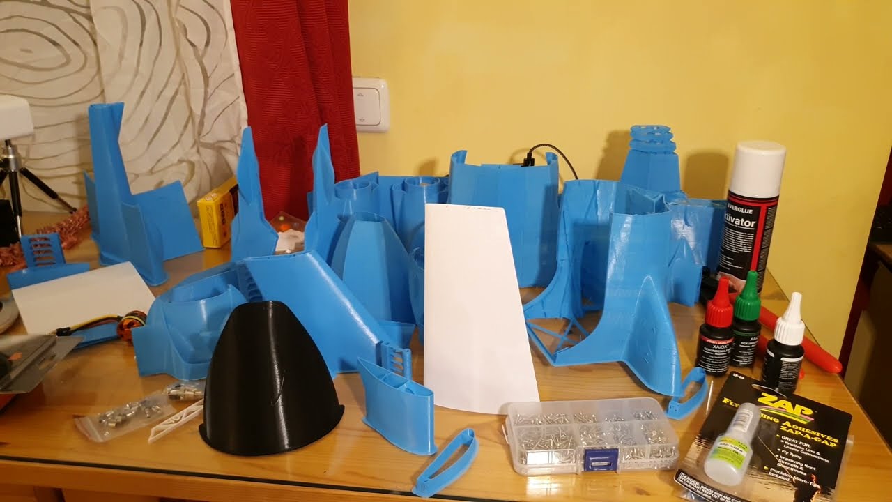 My first 3D printed Airplane. Episode 1 - Introduction
