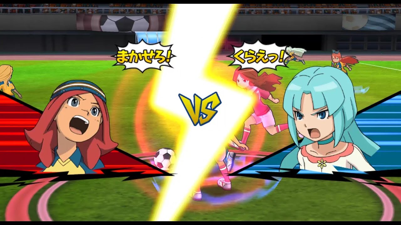 Inazuma Eleven Go Strikers 2013 Xtreme - Inazuma Girls vs Girls Go 2.0 Wii 1080p (Dolphin/Gameplay)
