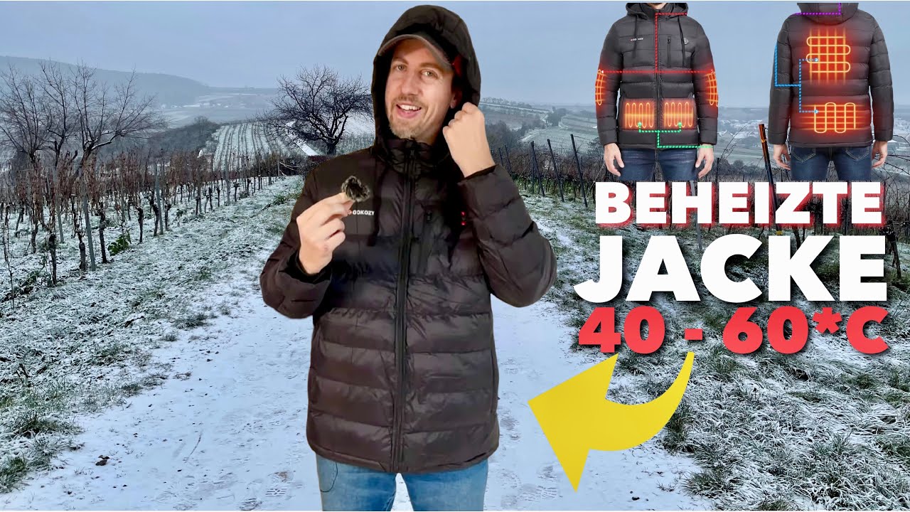 Hallo Frostbeulen - Ich teste eine elektr. beheizbare Jacke von GOKOZY -  Nie mehr frieren !?! TEST