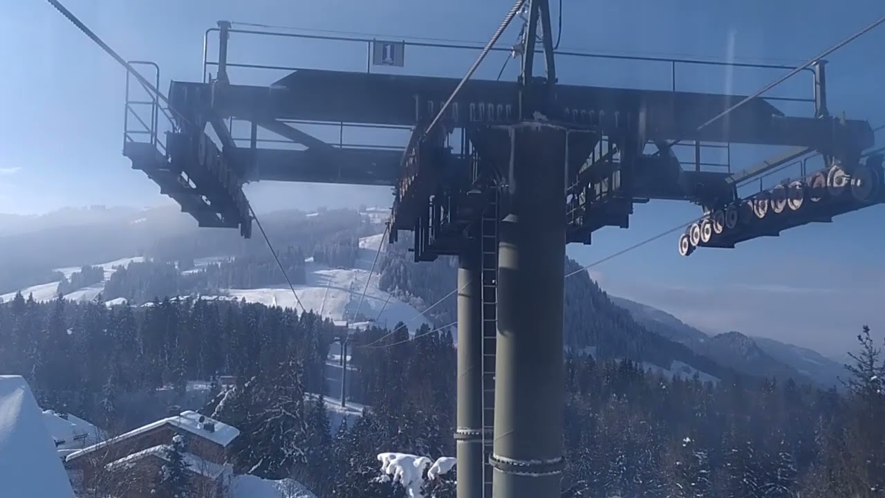 Funitel Rocharbois: gorge-passing lift in Megeve
