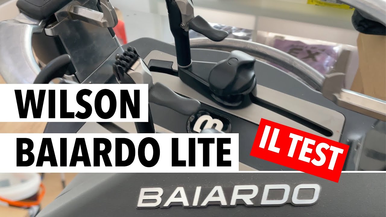Wilson BAIARDO LITE ☢️ test incordatura della macchina INCORDATRICE più blasonata 🏆 vale il costo❓