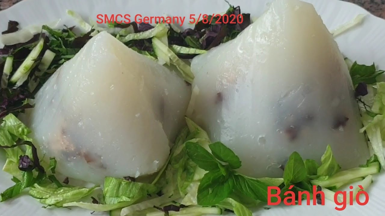 CÁCH LÀM BÁNH GIÒ NGON, DỄ GÓI VÀ CÔNG THỨC PHA BỘT CHUẨN .