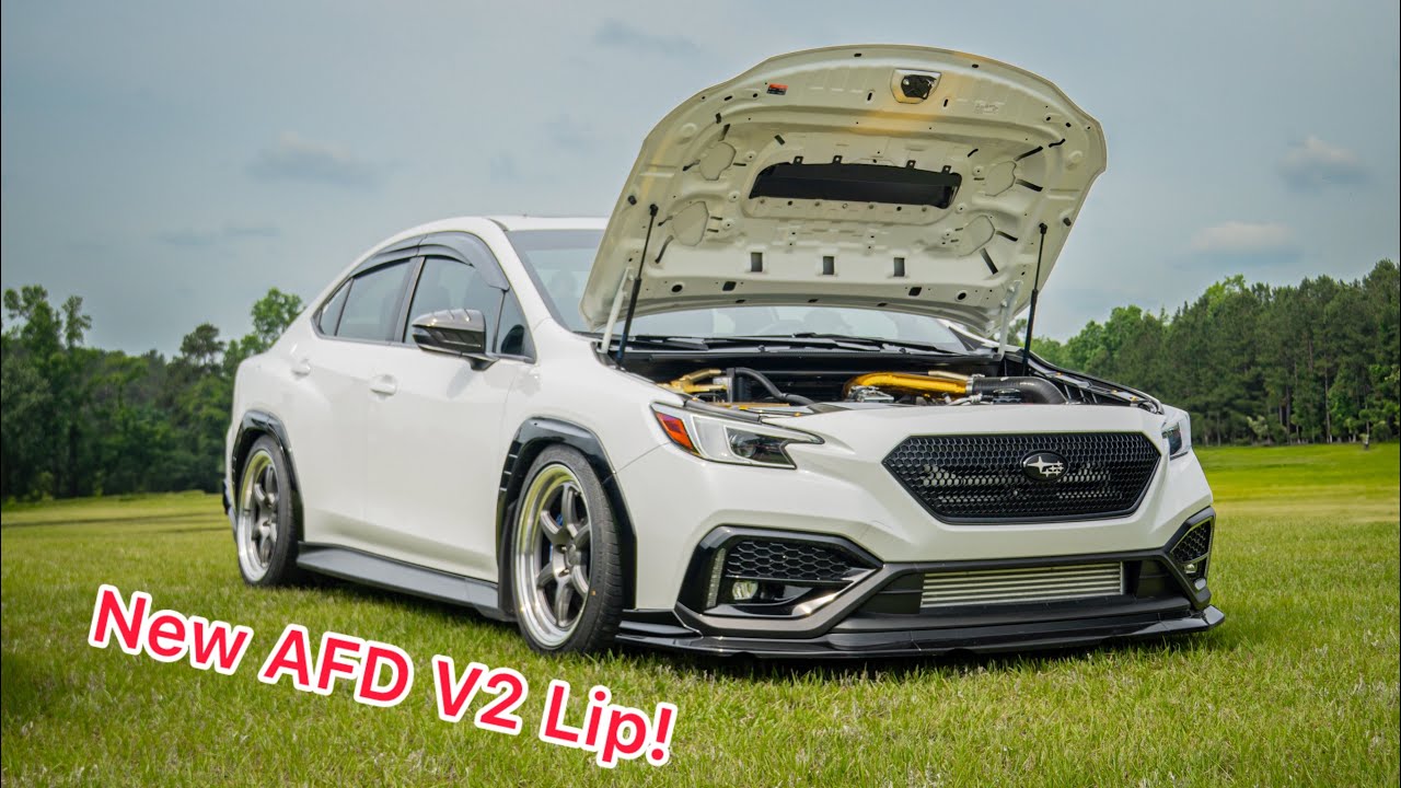 The WRX is Back!! New AeroFlow V2 Lip