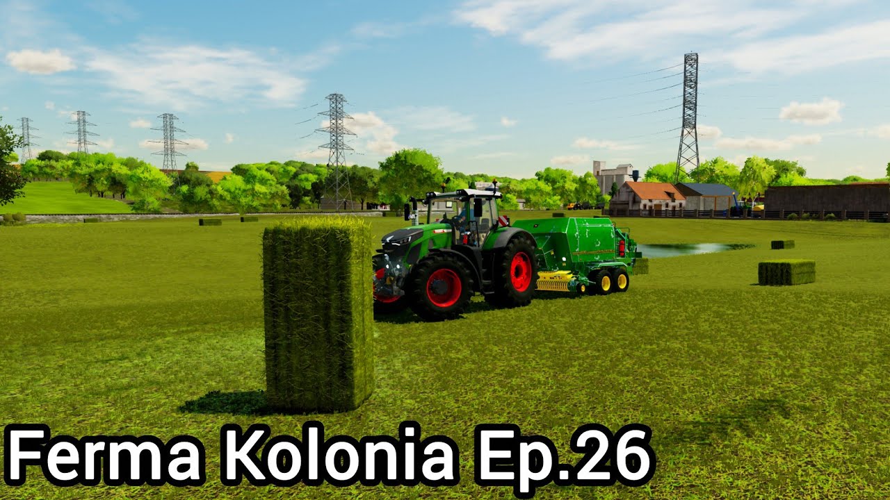 Fs22 Ferma Kolonia Ep 26 Am Pus FENDT ul la Treaba ! Facem Baloti !