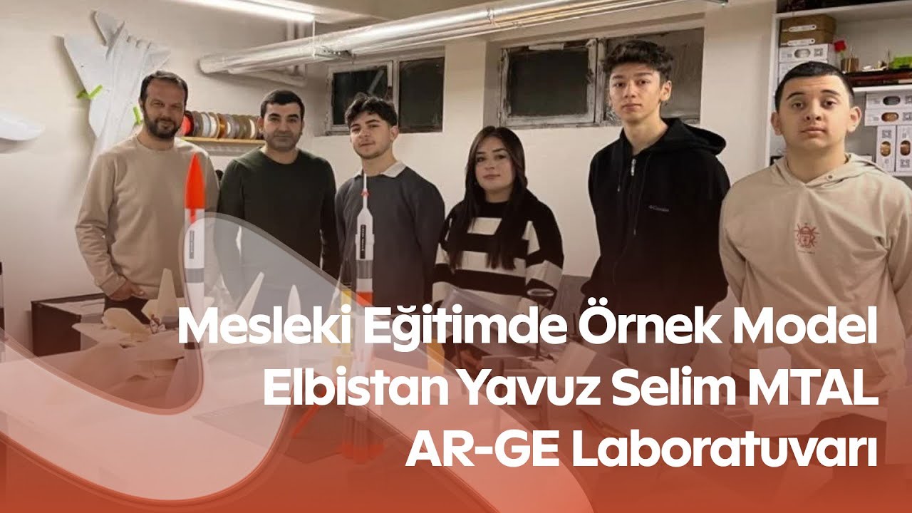 Elbistan’da Lisede Teknoloji Hamlesi | AR-GE Laboratuvarında 3D Yazıcı ve İHA Projeleri