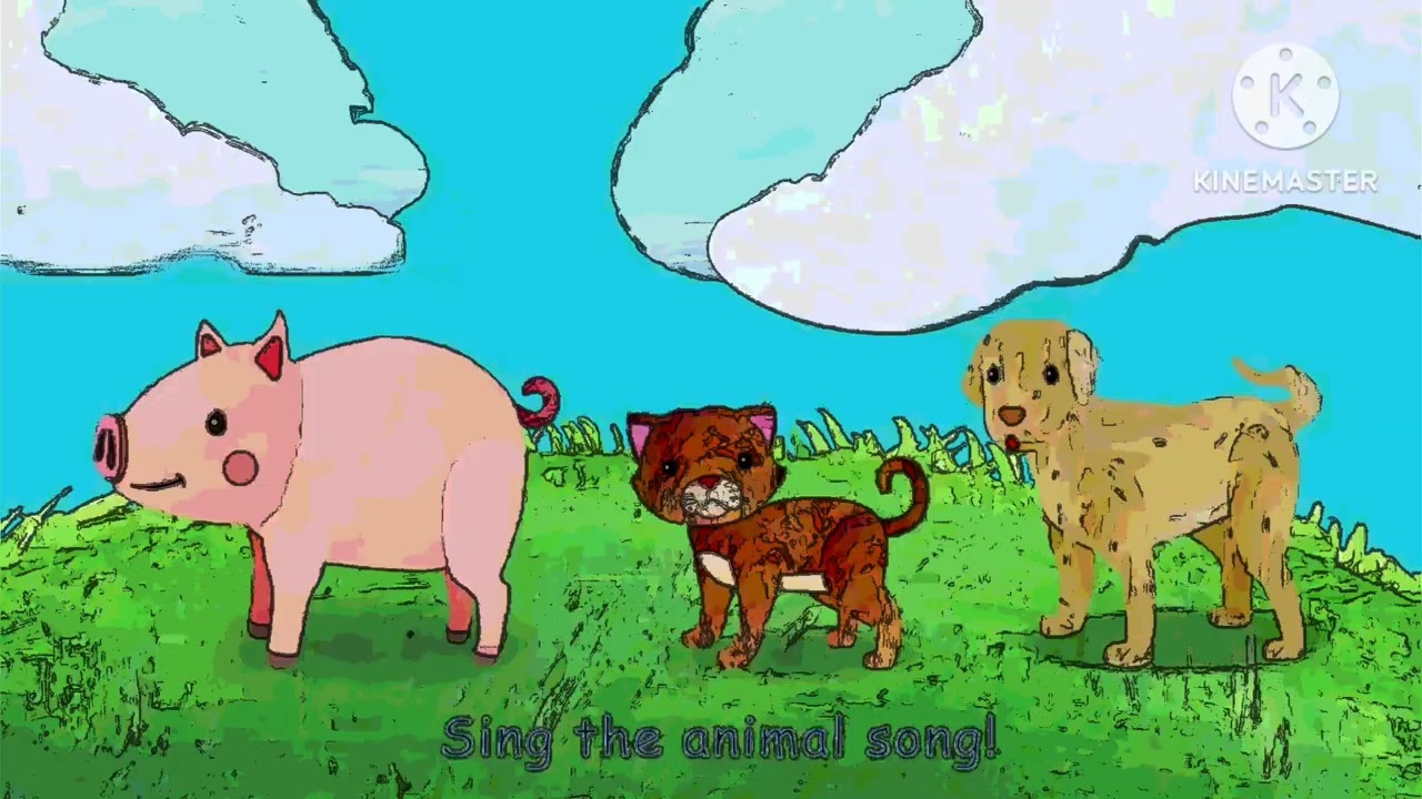 Three animal's 🐖🐯🐕  || Sponsored By Gamavasion Csupo Effects 