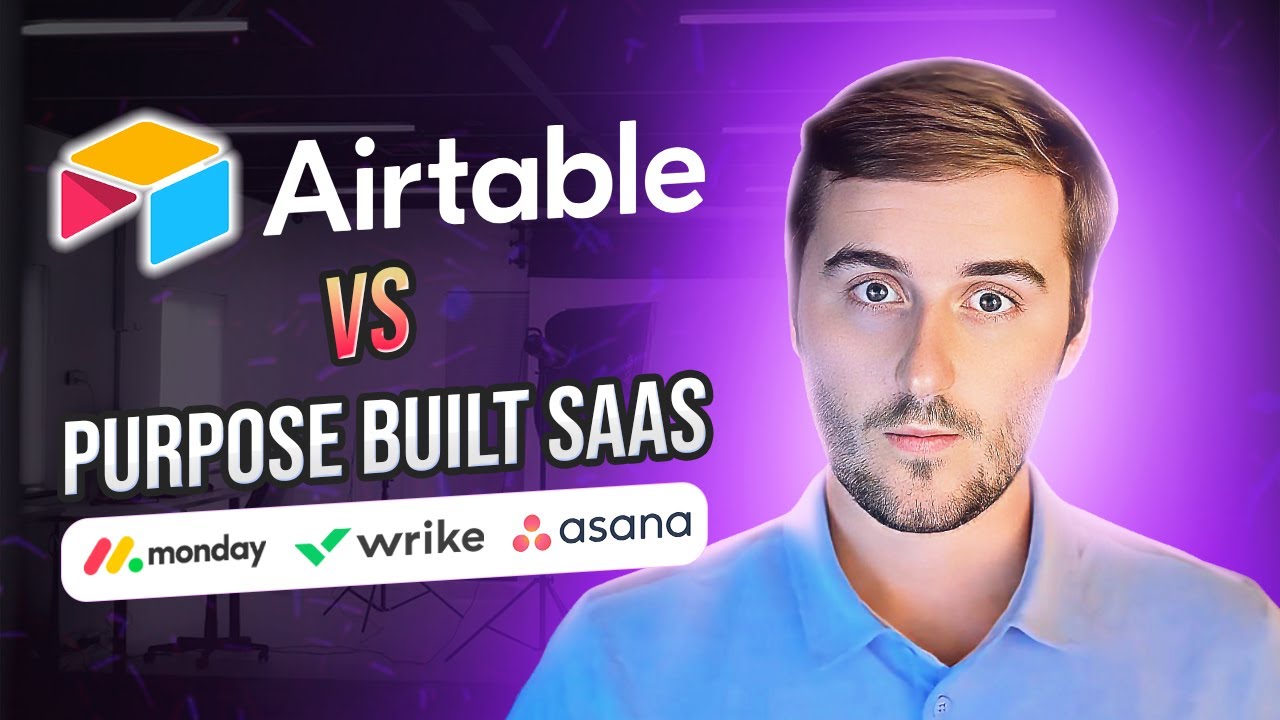 Airtable vs Purpose Built SaaS | Monday, Wrike & Asana