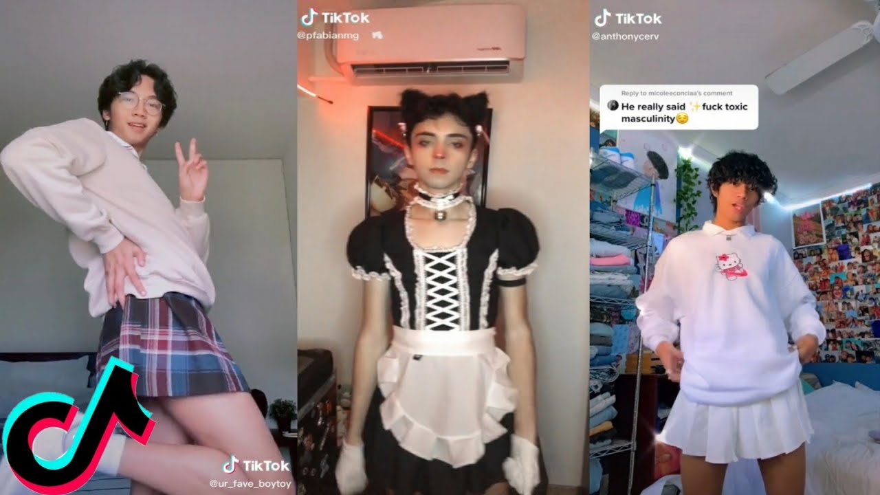 Los mejores femboys de tik tok 🏳️‍🌈 - part 7