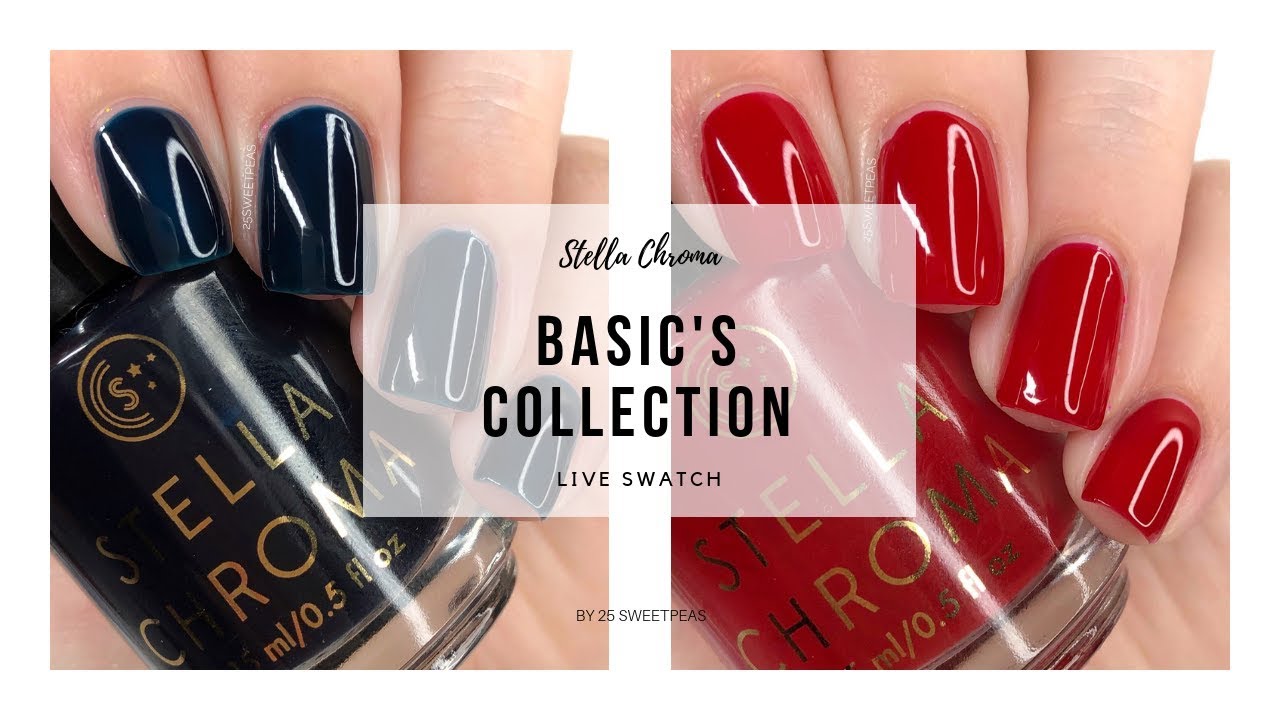 Stella Chroma Basic's Collection | 25 Sweetpeas