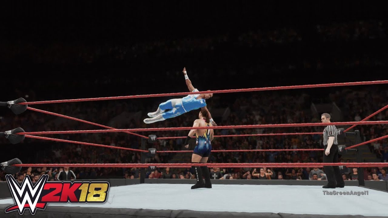 WWE 2K18 - Rob Van Dam vs. Flash Funk | Monday Night Raw