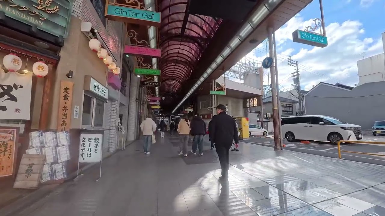 松山市の中心にある商店街を散策　2026年1月