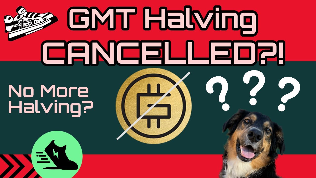 STEPN's GMT Halving CANCELLED?! Good or Bad News??