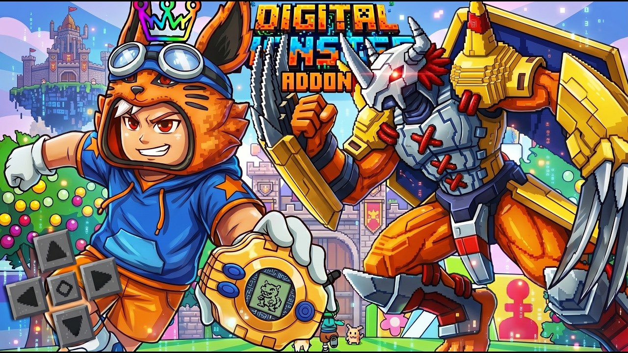 THIS IS THE BEST DIGIMON (DIGITAL MONSTER) ADD-ON/MOD WITH DIGIVOLUTION, TRAINING, AND MORE!
