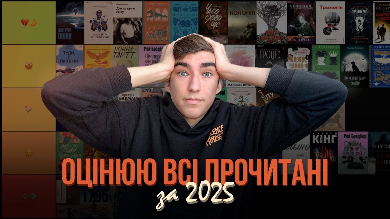 оцінюю всі прочитані книжки за 2025 рік | 53 книги