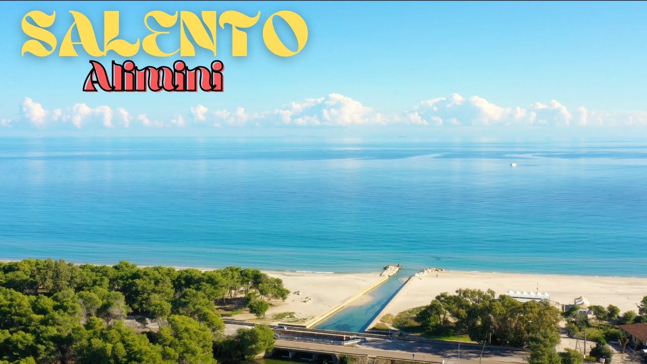 Le spiagge del Salento - ALIMINI IN 4K